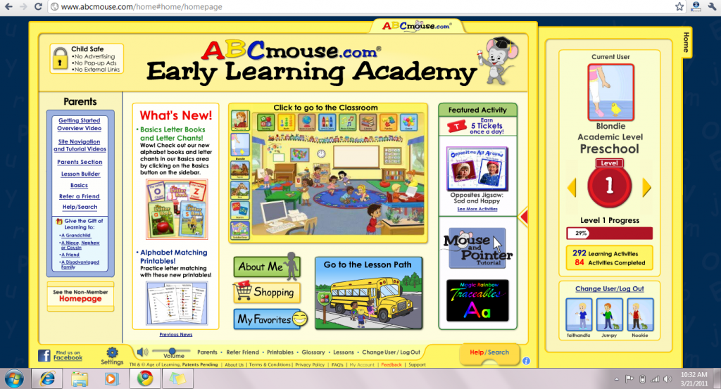 abc mouse class actio